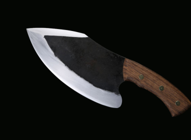 High Manganese Steel Hand-forged Thickened Bone Chop Knife (Option: Sikkina)