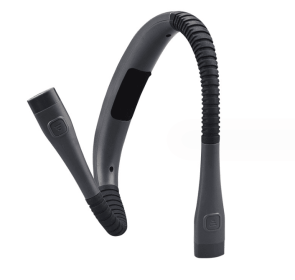 Hanging Neck Reading Light (Color: Black Gray)